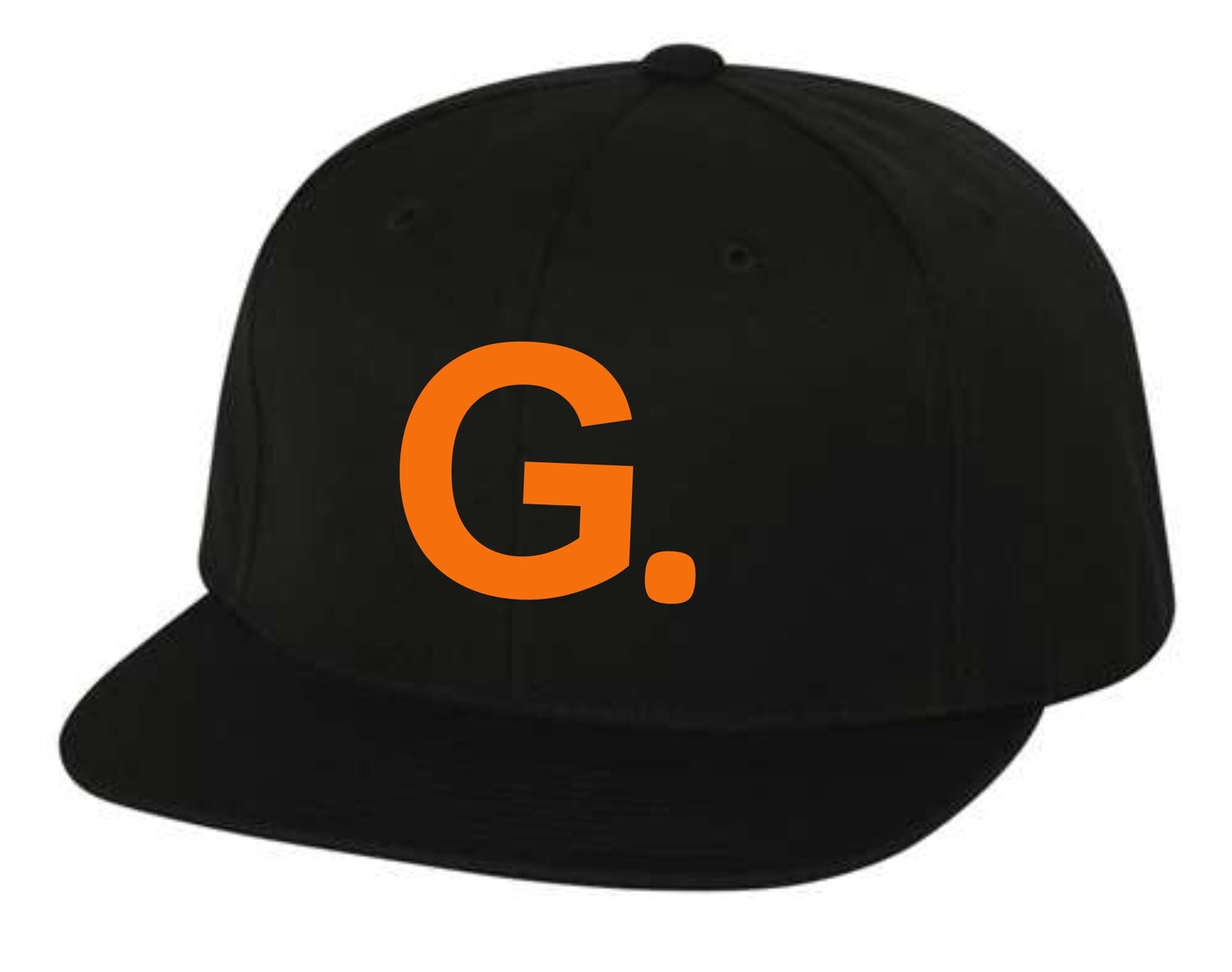 Flatbrim snap back G cap