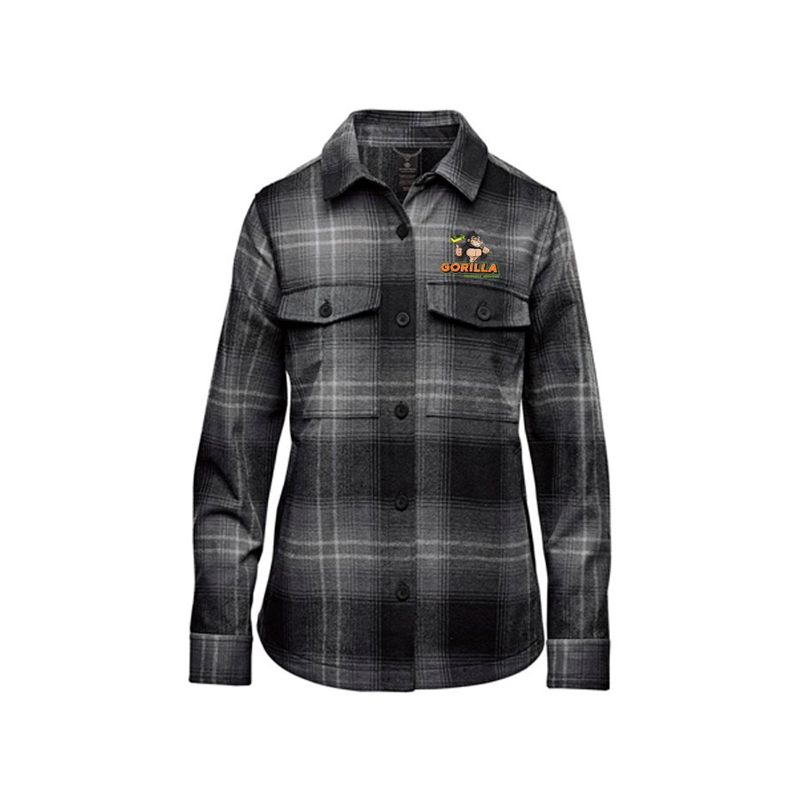 Ladies Highland Plaid Shacket